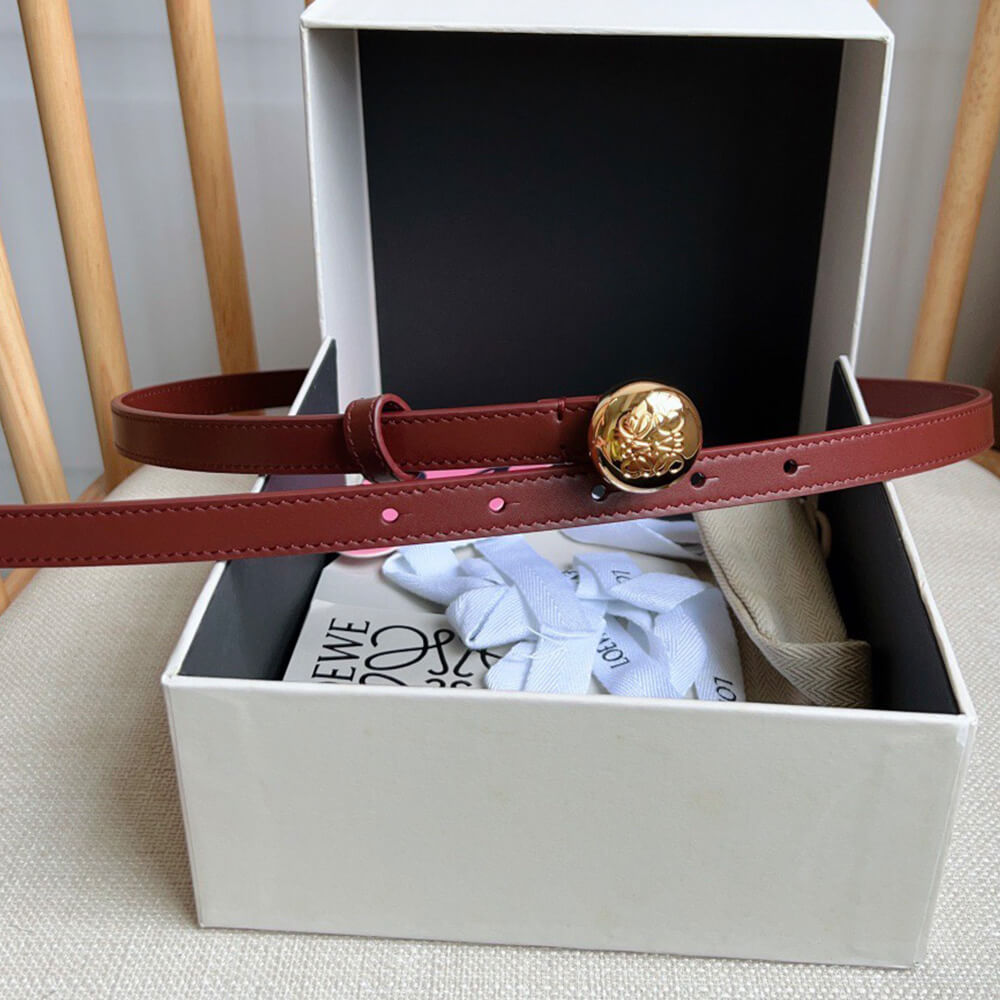 LOEWE belt in smooth calfskin 15mm - Replica Luxury Bags™