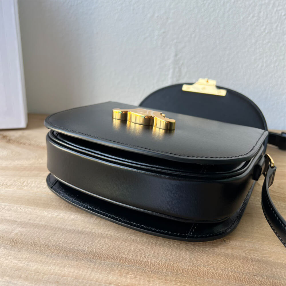 Celine Besace Clea In Shiny Calfskin Bag - Replica Luxury Bags™