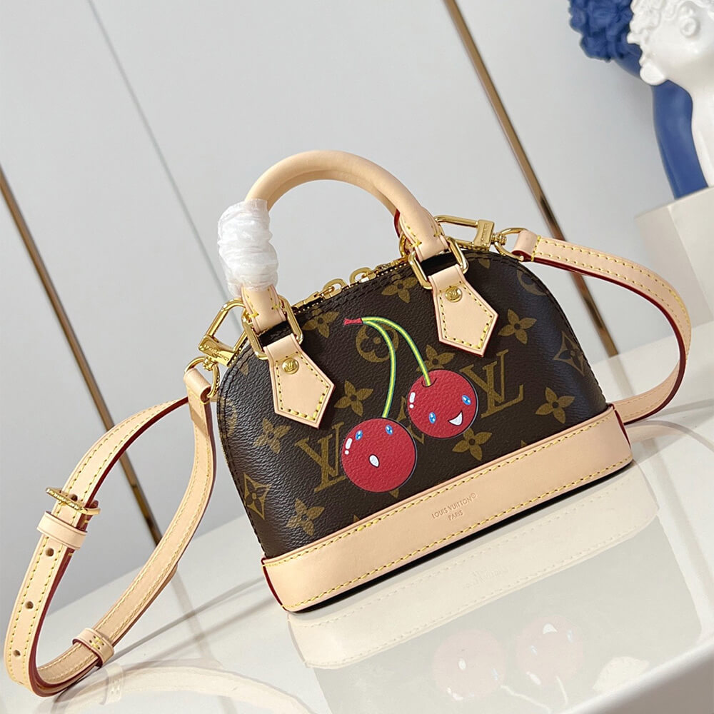 LV x TM Nano Alma Cherry Bag - Replica Luxury Bags™