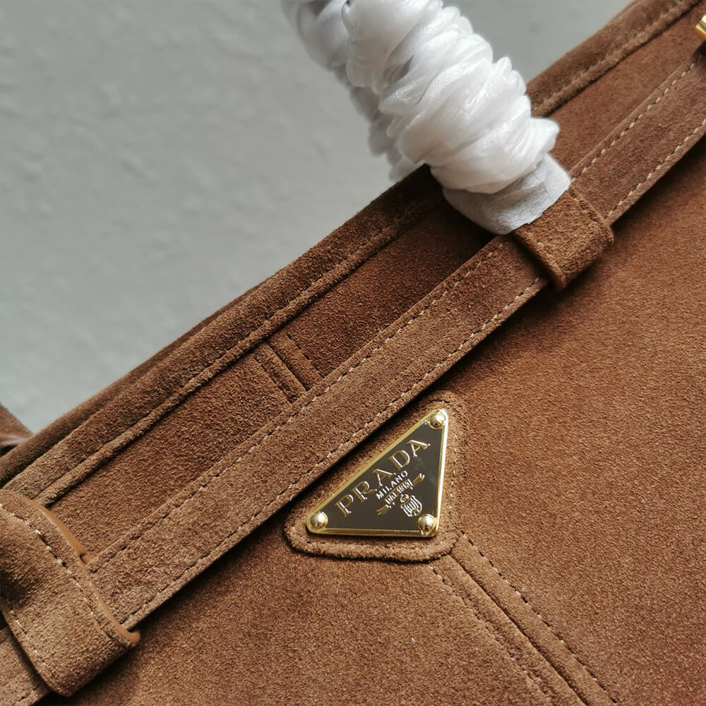 Prada Large Leather Handbag - Replica Luxury Bags™