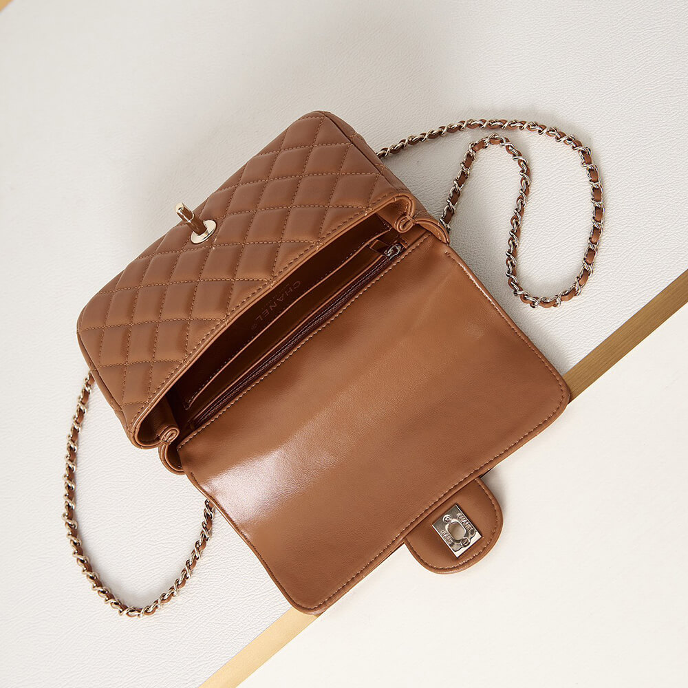 Chanel Mini Flap Bag With Top Handle - Replica Luxury Bags™