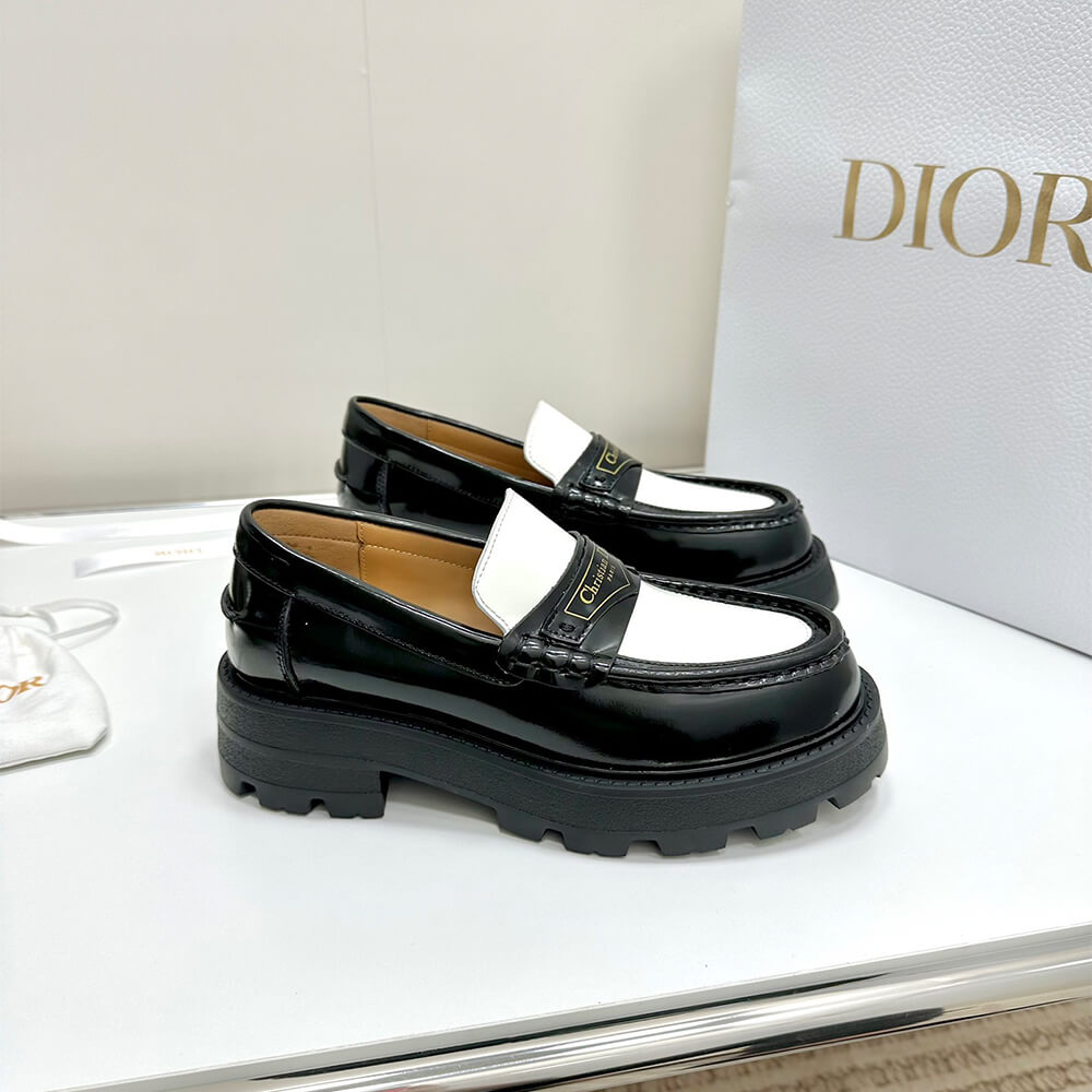 Dior Boy Platform Loafer Shoes - Replica Luxury Bags™