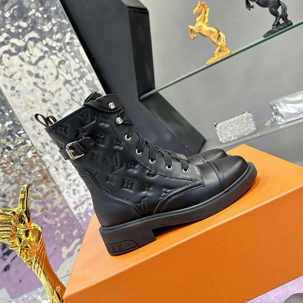LV Citizen Flat Ranger Boot Shoes - Replica Luxury Bags™