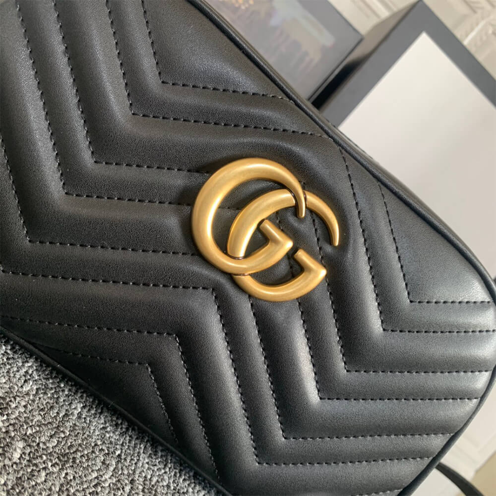 Gucci GG Marmont Small Matelasse Shoulder Bag - Replica Luxury Bags™
