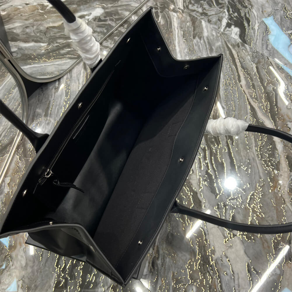 YSL Rive Gauche Small Tote Bag in Smooth Leather - Replica Luxury Bags™