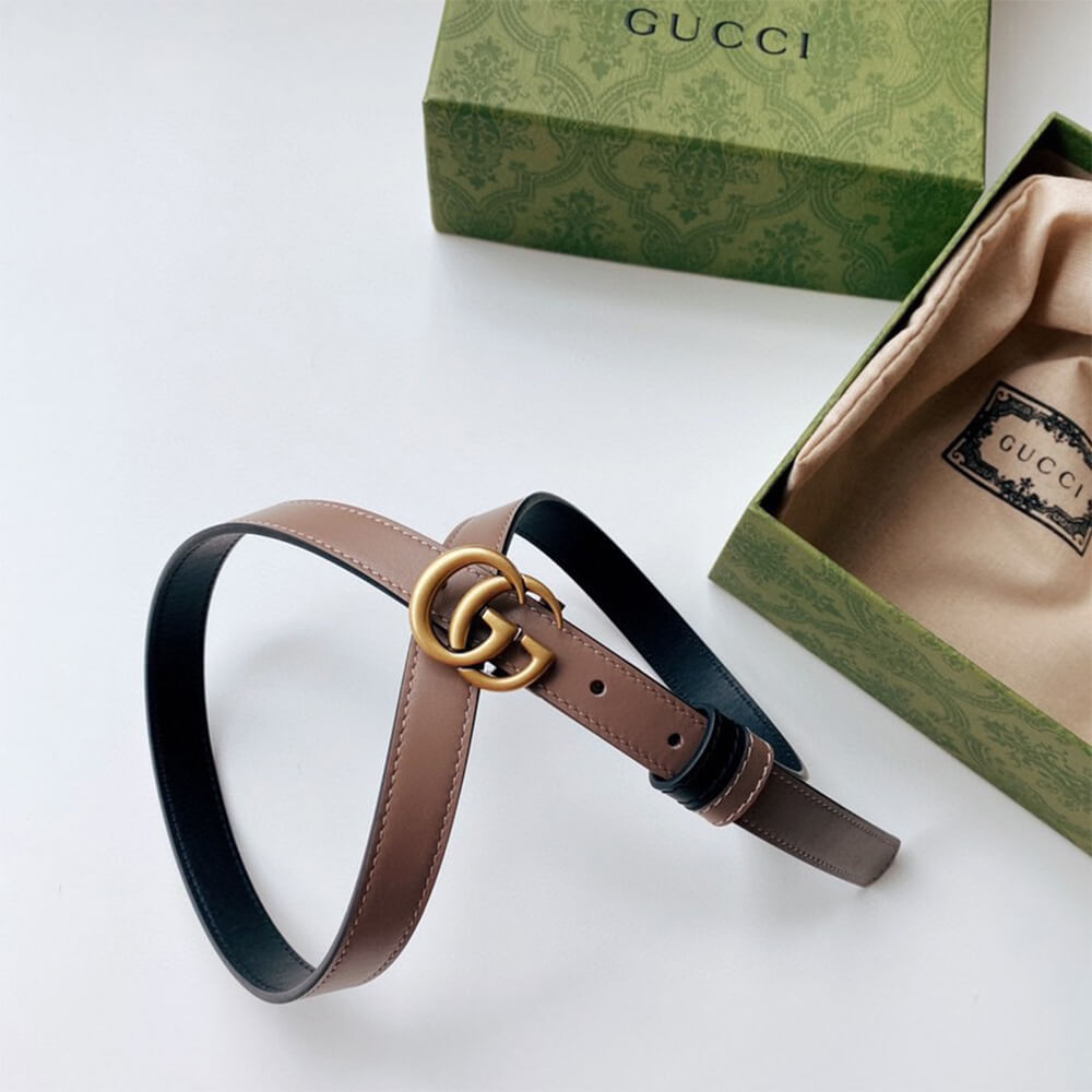 GUCCI Marmont Reversible 20mm Belt - Replica Luxury Bags™