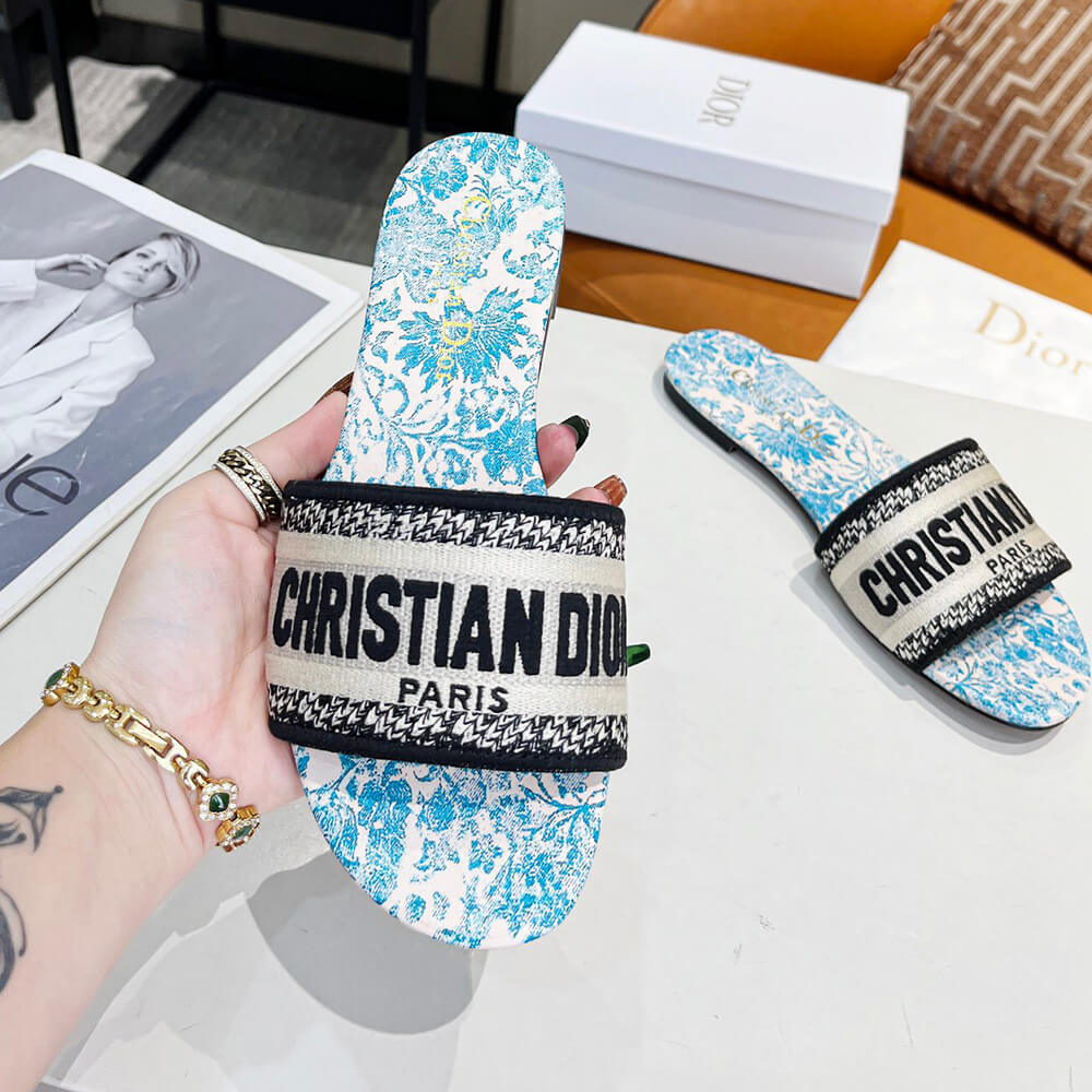 Dior Dway Slide Shoes - Replica Luxury Bags™