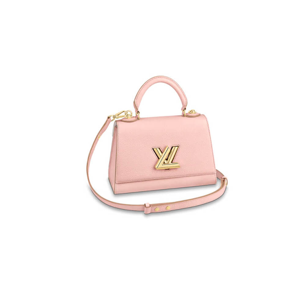 LV Twist One Handle MM Bag in Pink - Replica Luxury Bags™