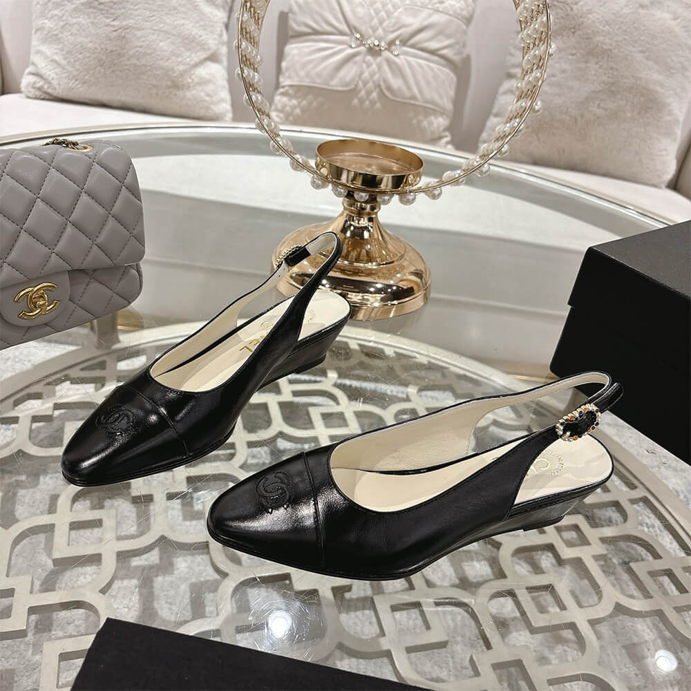 Chanel Slingbacks Shoes - Replica Luxury Bags™