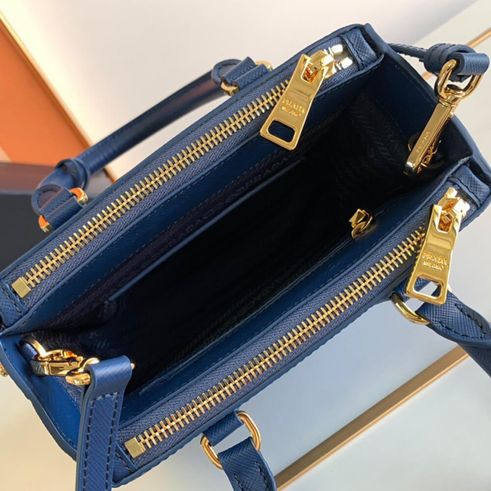 Prada Galleria Saffiano Leather Mini Bag - Replica Luxury Bags™