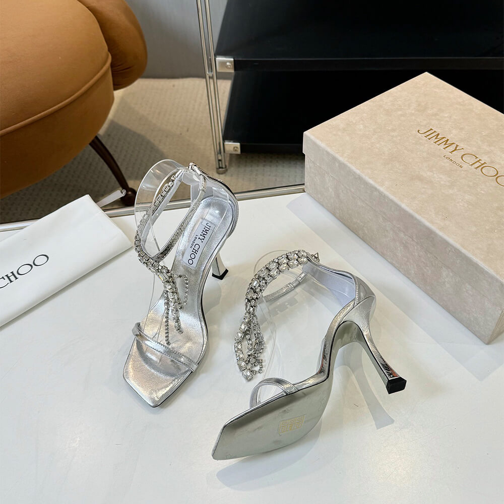 JIMMY CHOO Verity Sandal 95 Shoes - Replica Luxury Bags™
