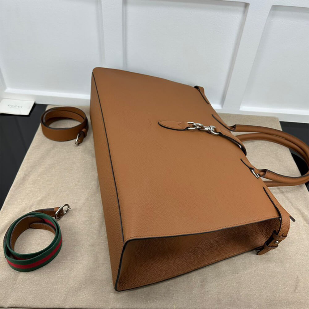 Gucci Large Tote Bag with Hook Closure - Replica Luxury Bags™