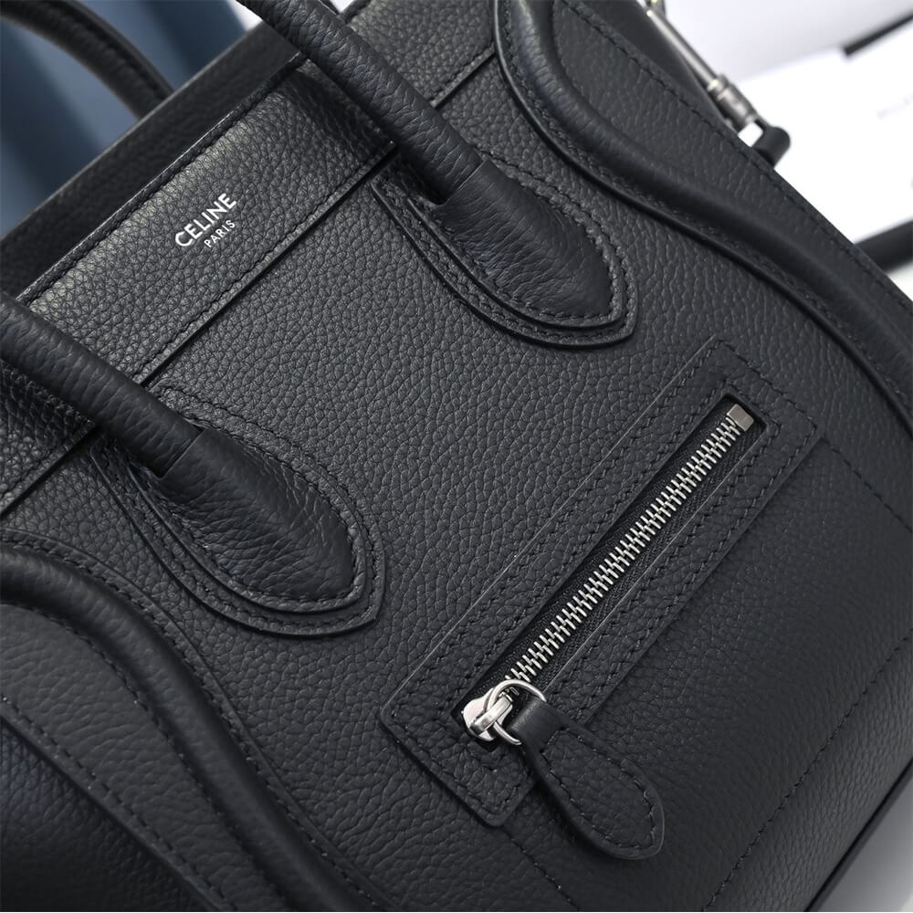 Celine Nano Luggage Bag In Calfskin - Replica Luxury Bags™