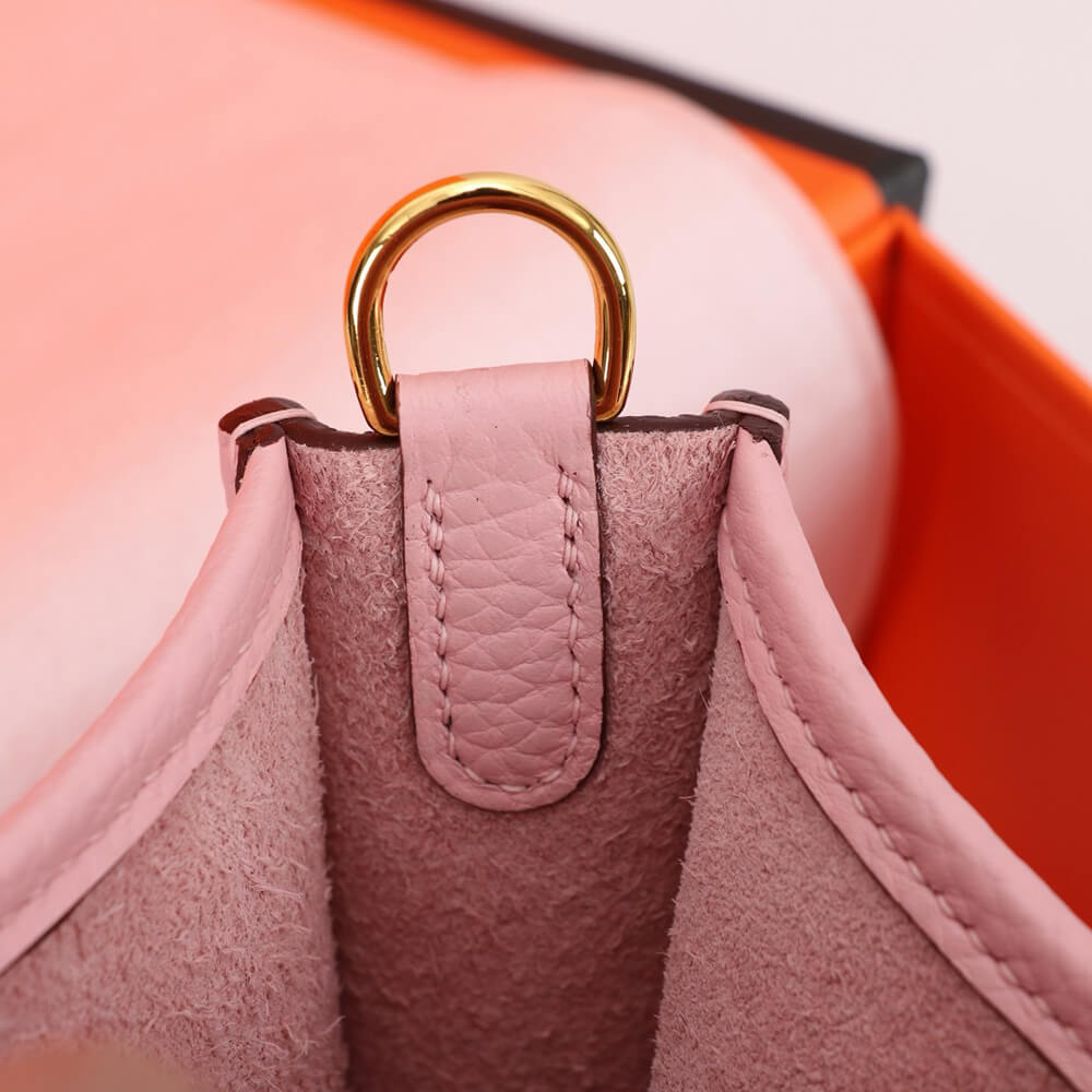 Hermes Evelyne 16 Pink Bag - Replica Luxury Bags™