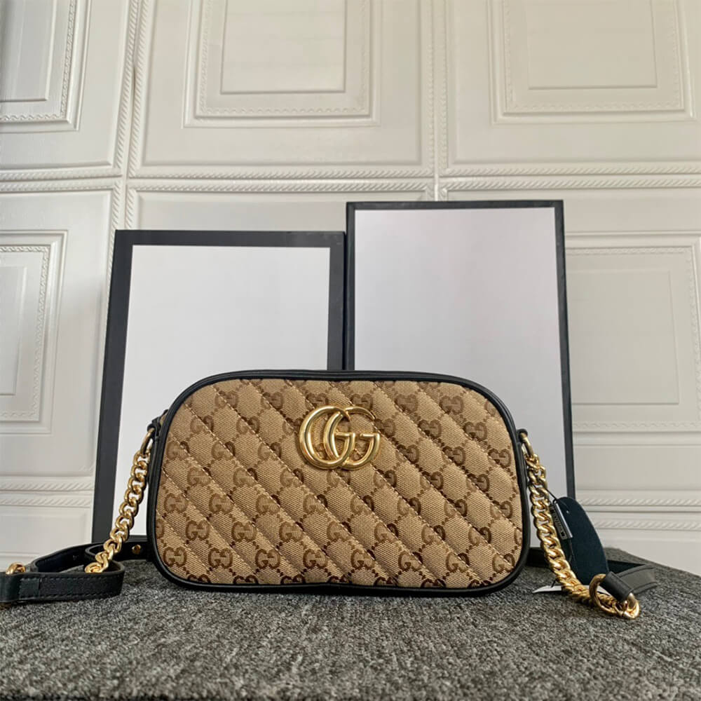 Gucci GG Marmont Small Matelasse Shoulder Bag - Replica Luxury Bags™