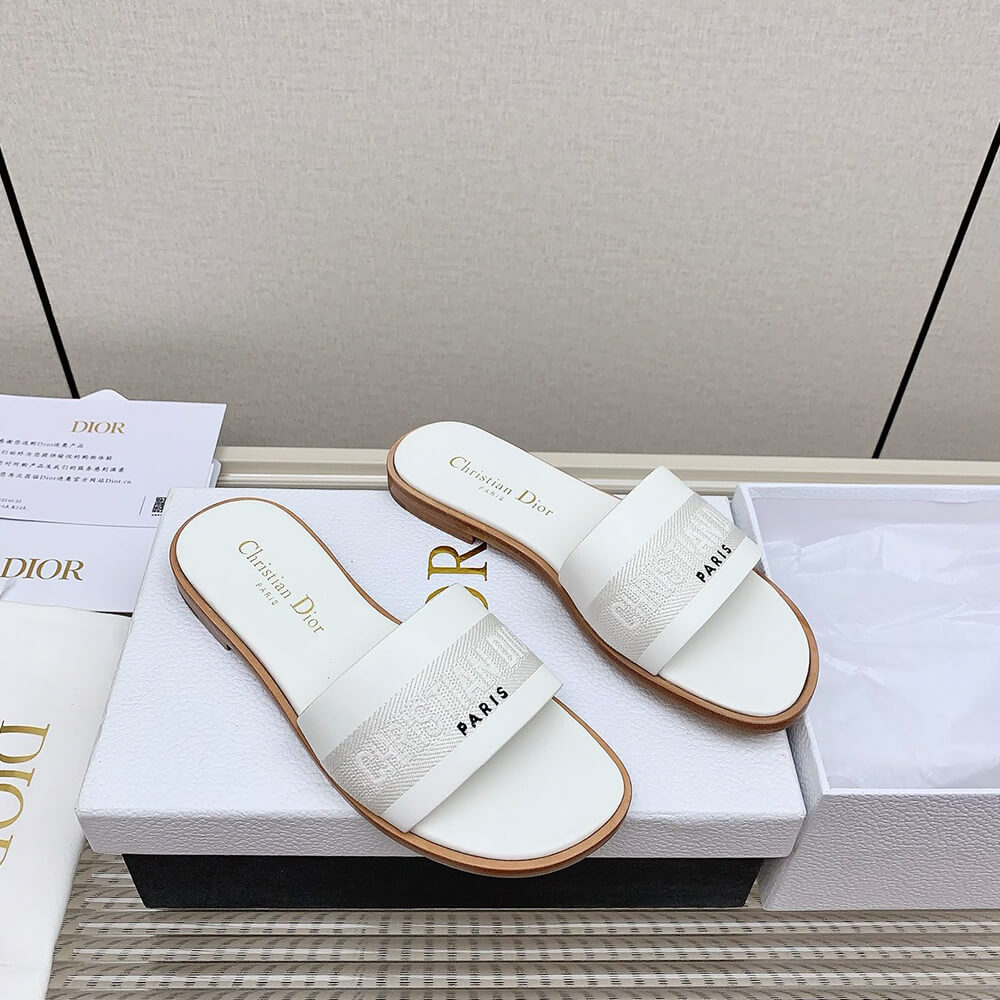 Dior Dway Slides Shoes - Replica Luxury Bags™