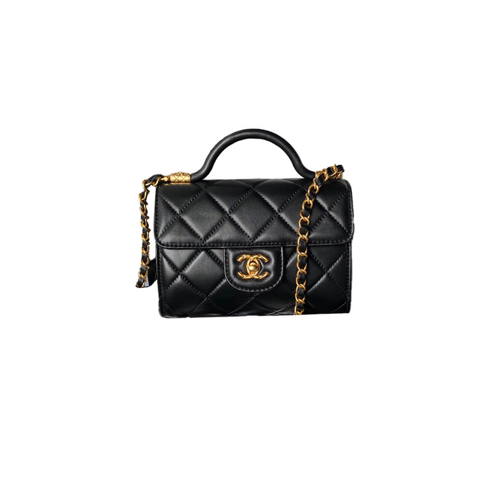 Chanel Small Flap Bag with Top Handle - Replica Luxury Bags™