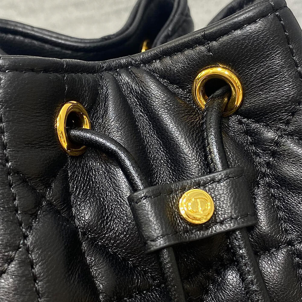 Small Dior Caro Bucket Bag - Replica Luxury Bags™