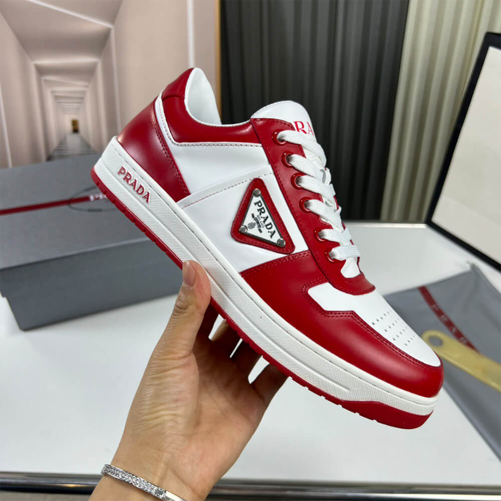 Prada Downtown nappa leather sneakers Shoes - Replica Luxury Bags™