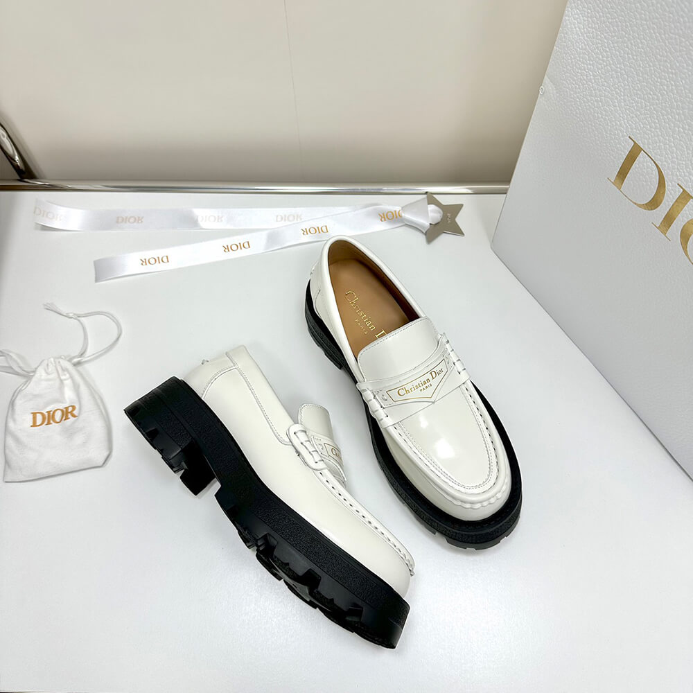 Dior Boy Platform Loafer Shoes - Replica Luxury Bags™