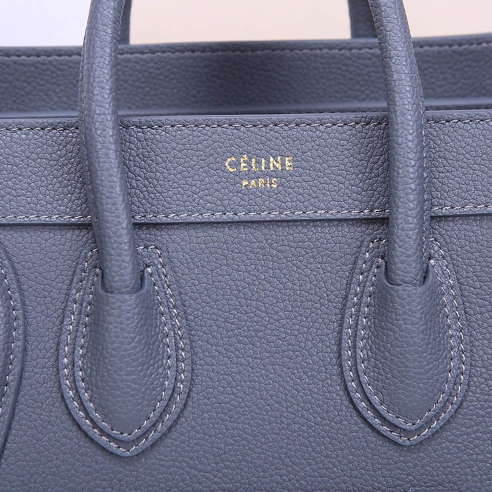 Celine Nano Luggage Bag in Calfskin - Replica Luxury Bags™
