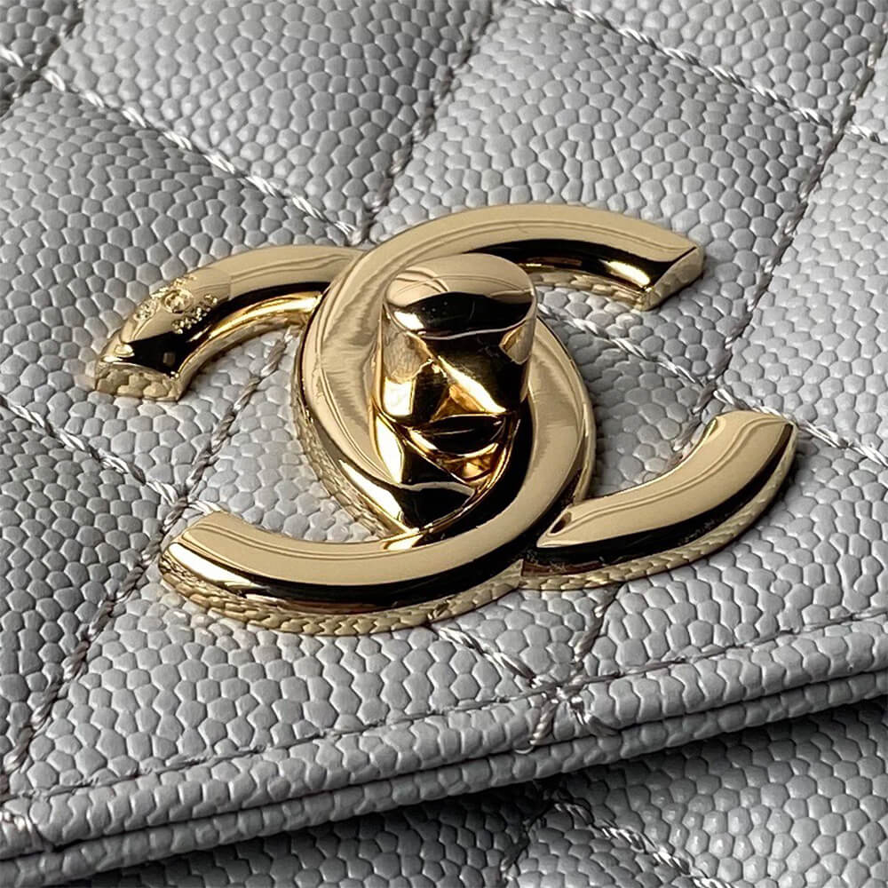 Chanel Large Flap Bag With Top Handle - Replica Luxury Bags™