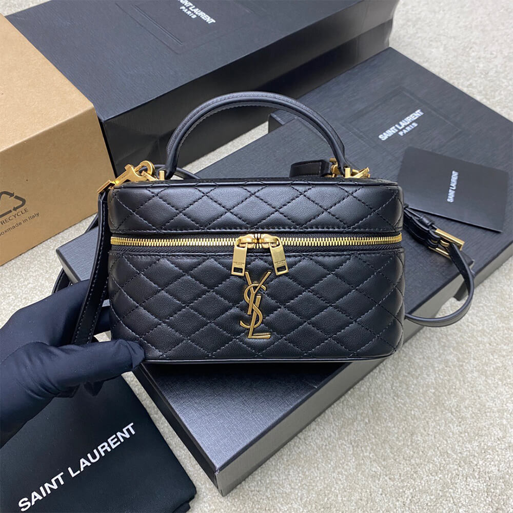 YSL Gaby Vanity Bag in Lambskin - Replica Luxury Bags™