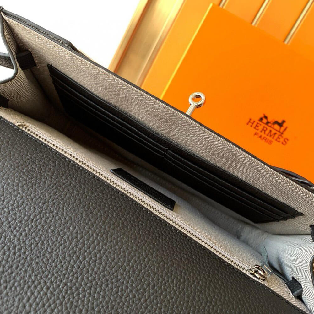 Hermes Kelly Depeches 25 Pouch Bag - Replica Luxury Bags™