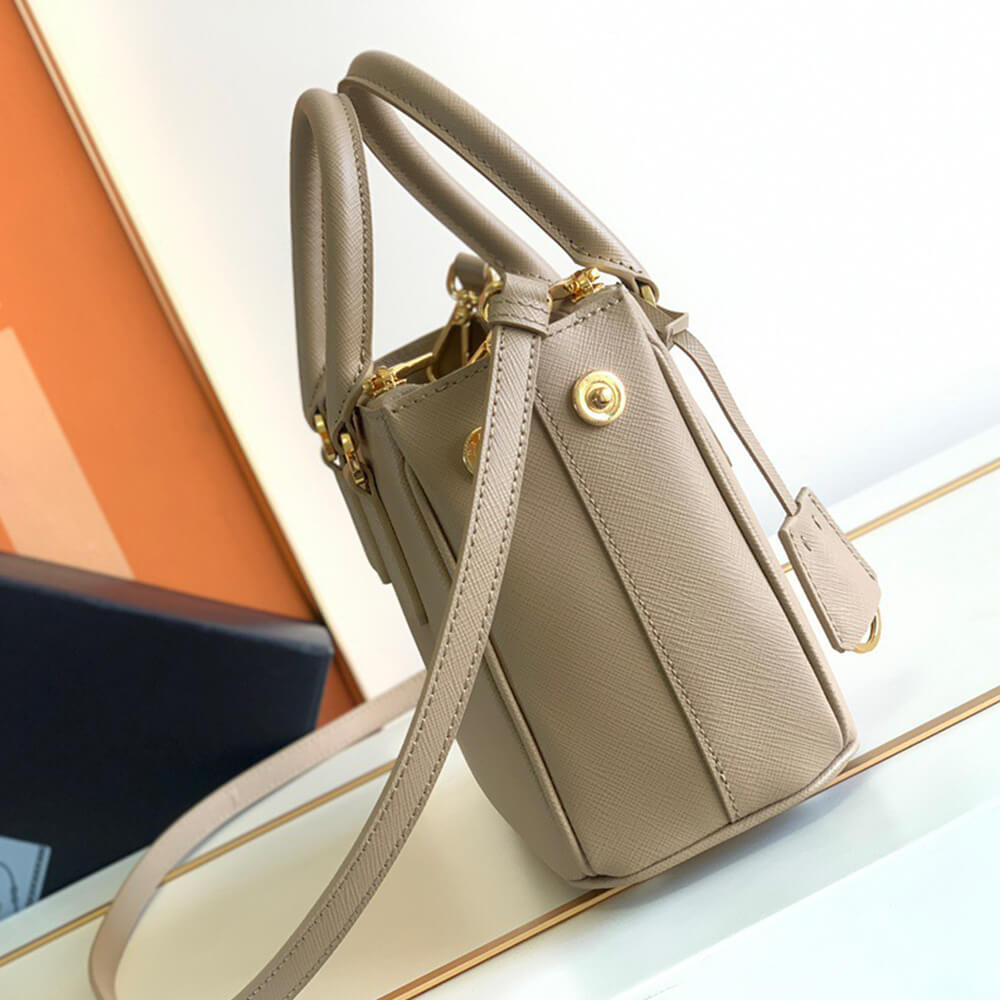 Prada Galleria Saffiano Leather Min Bag - Replica Luxury Bags™