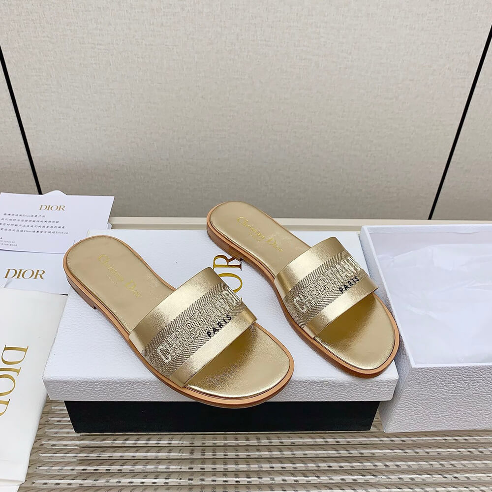 Dior Dway Slides Shoes - Replica Luxury Bags™