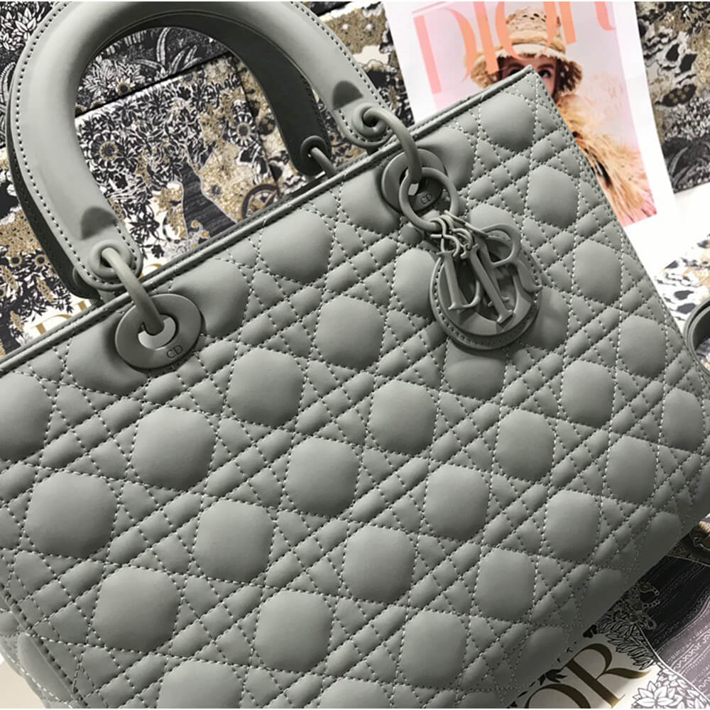 Dior Large Lady Dior Bag - Replica Luxury Bags™