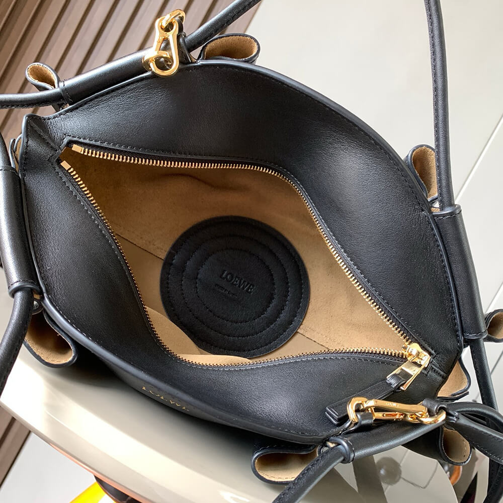 Loewe Small Paseo Bag in Shiny Nappa Calfskin - Replica Luxury Bags™