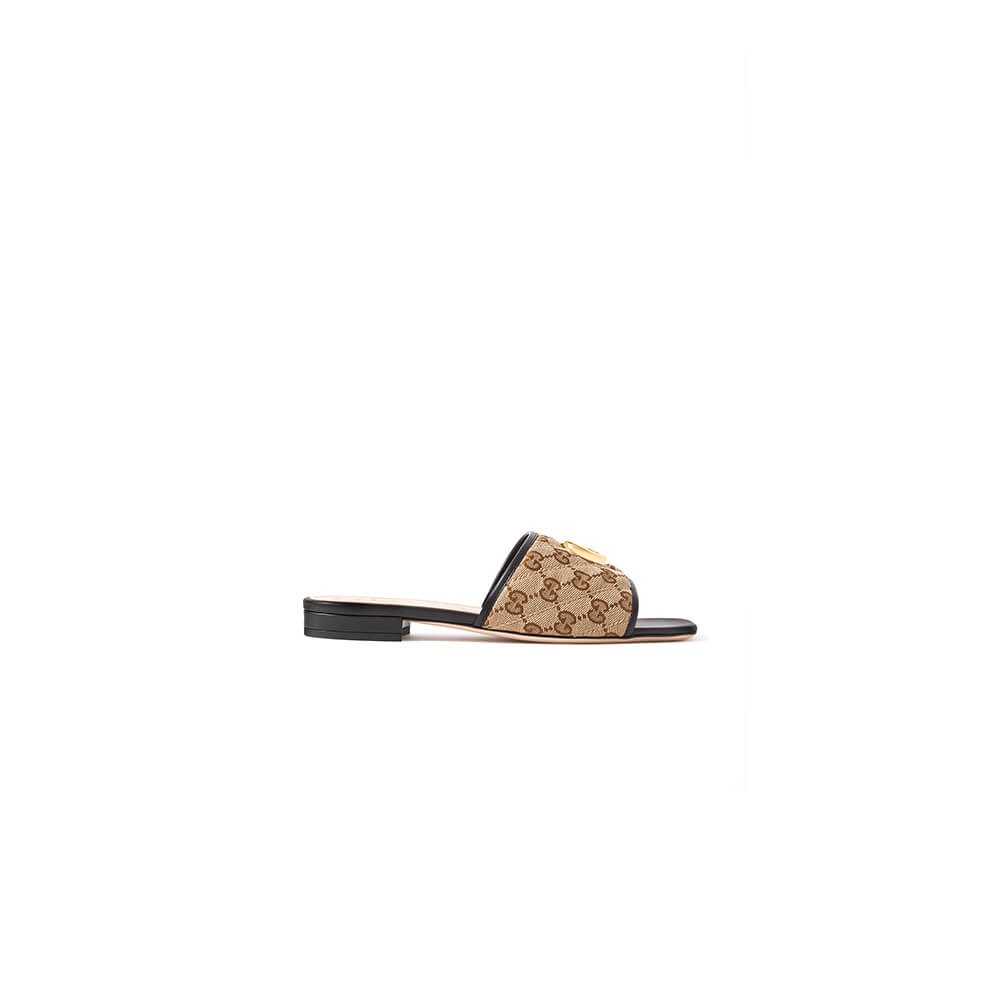 Gucci Jolie GG Canvas Slides Shoes - Replica Luxury Bags™