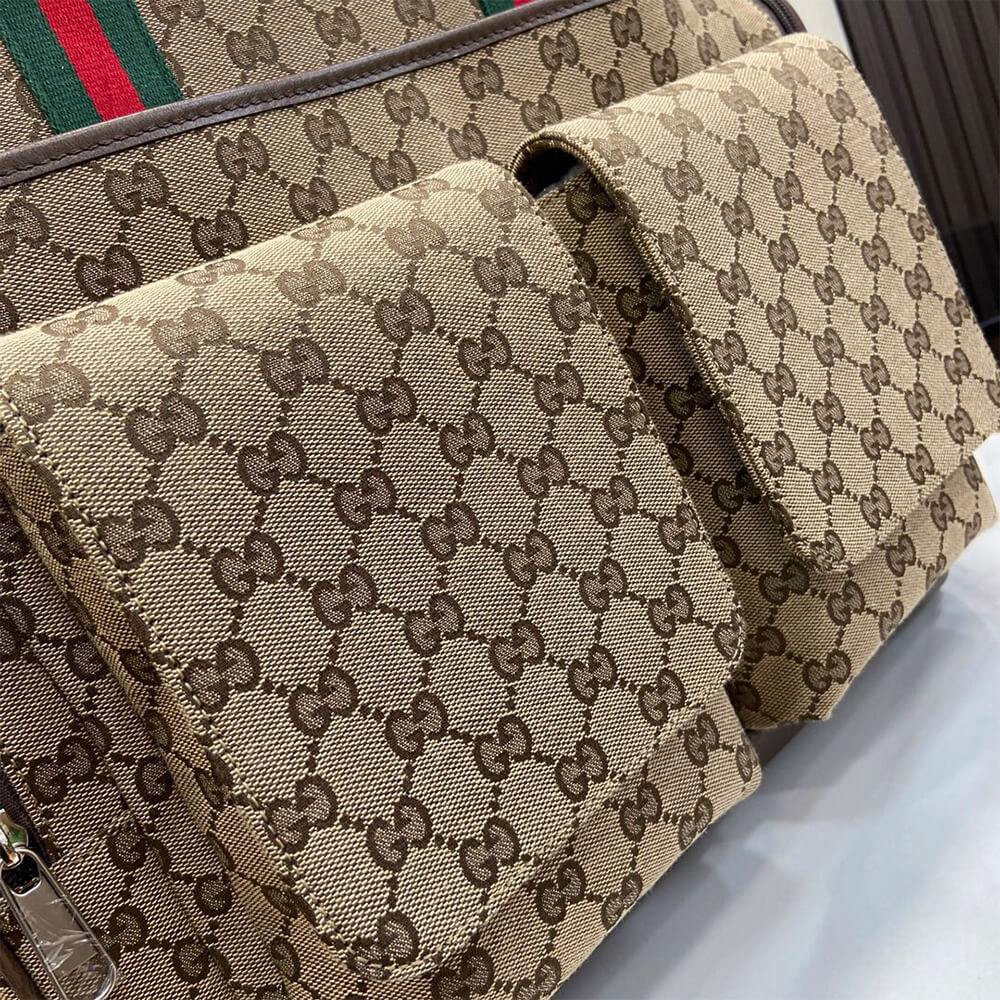 Gucci Original GG Medium Diaper Bag - Replica Luxury Bags™