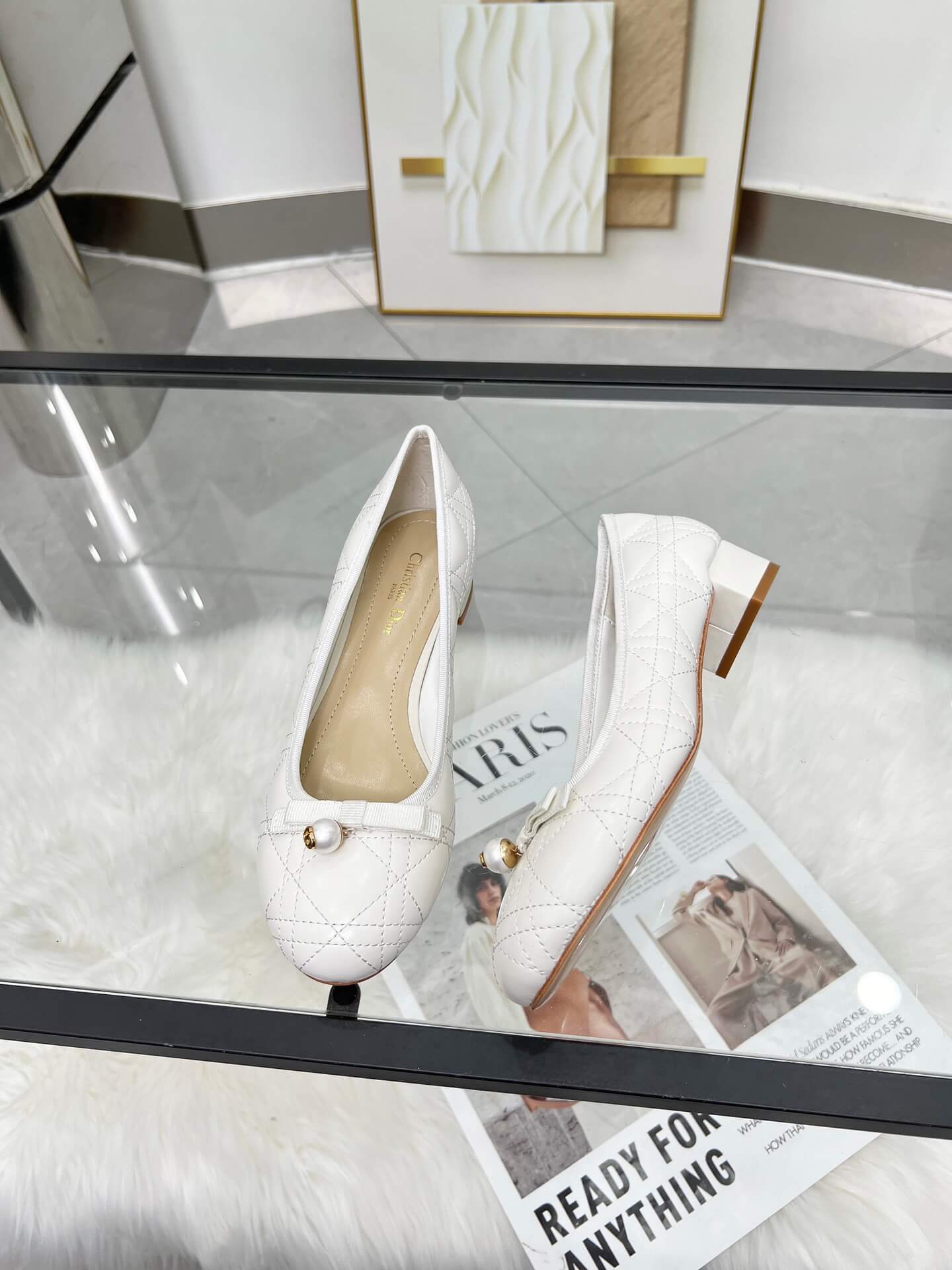 Dior Ballet Pump Shoes - Replica Luxury Bags™