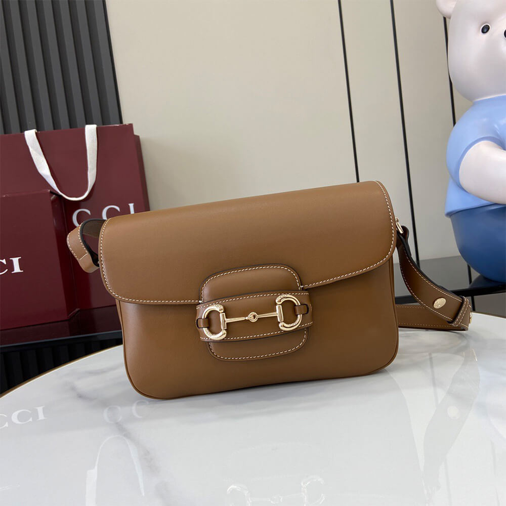 Gucci Horsebit 1955 Soft Medium Shoulder Bag - Replica Luxury Bags™