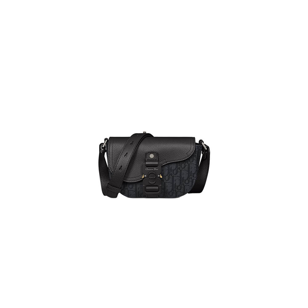 Dior Mini Saddle Messenger Bag with Flap - Replica Luxury Bags™