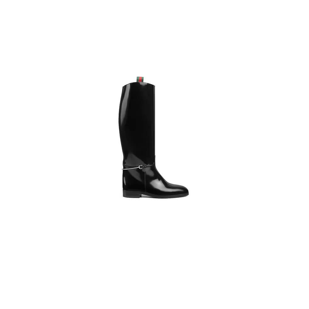 Gucci Women s slim Horsebit boot Shoes - Replica Luxury Bags™