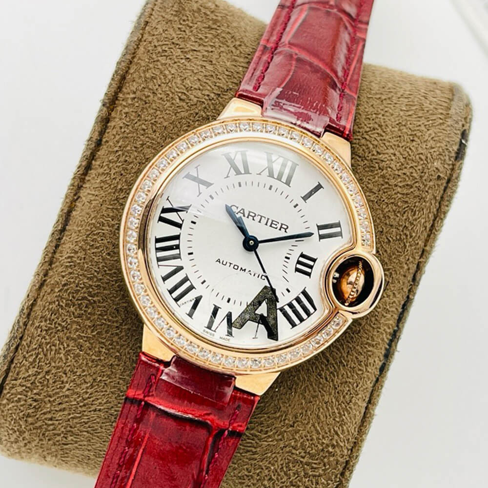 Cartier 33mm Ballon Bleu de Cartier watch - Replica Luxury Bags™