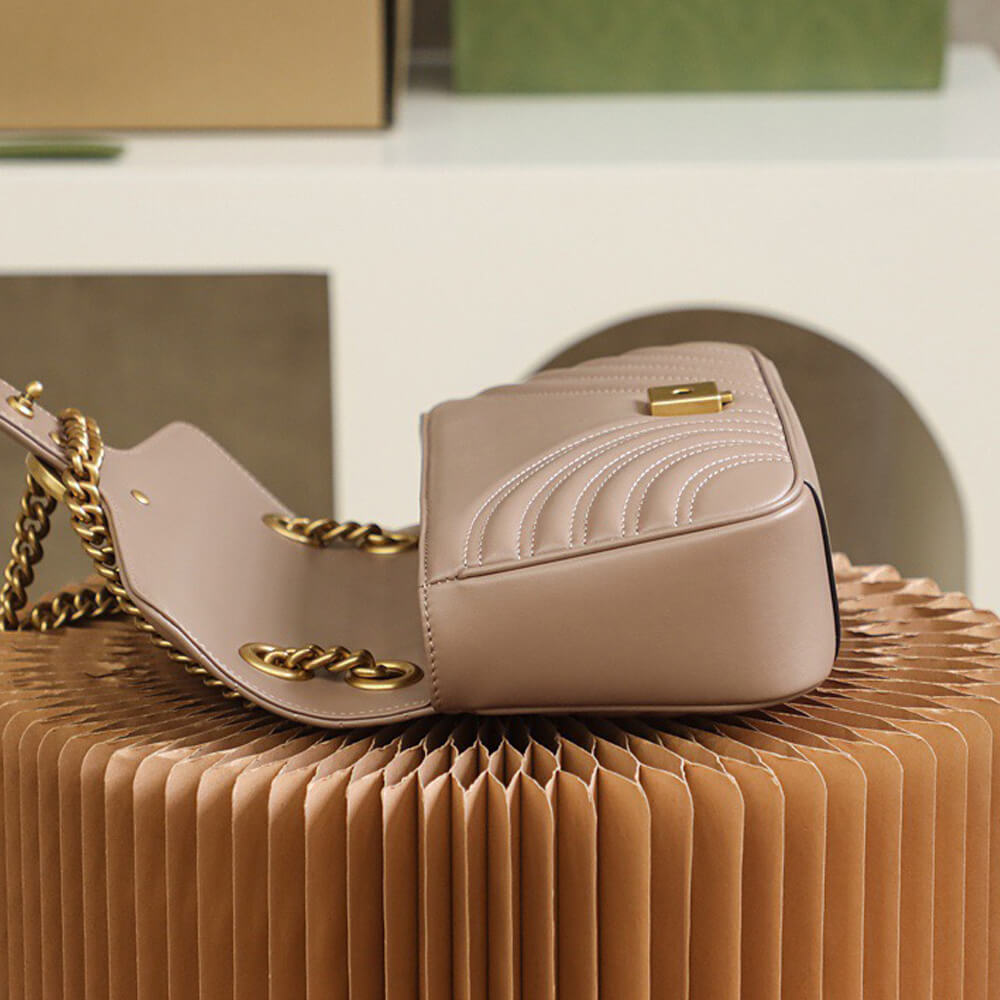 Gucci GG Marmont Small Matelasse Shoulder Bag - Replica Luxury Bags™