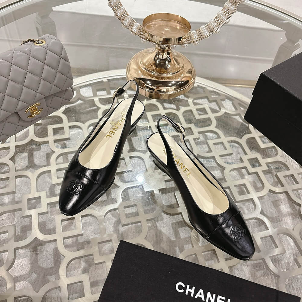 Chanel Slingbacks Shoes - Replica Luxury Bags™