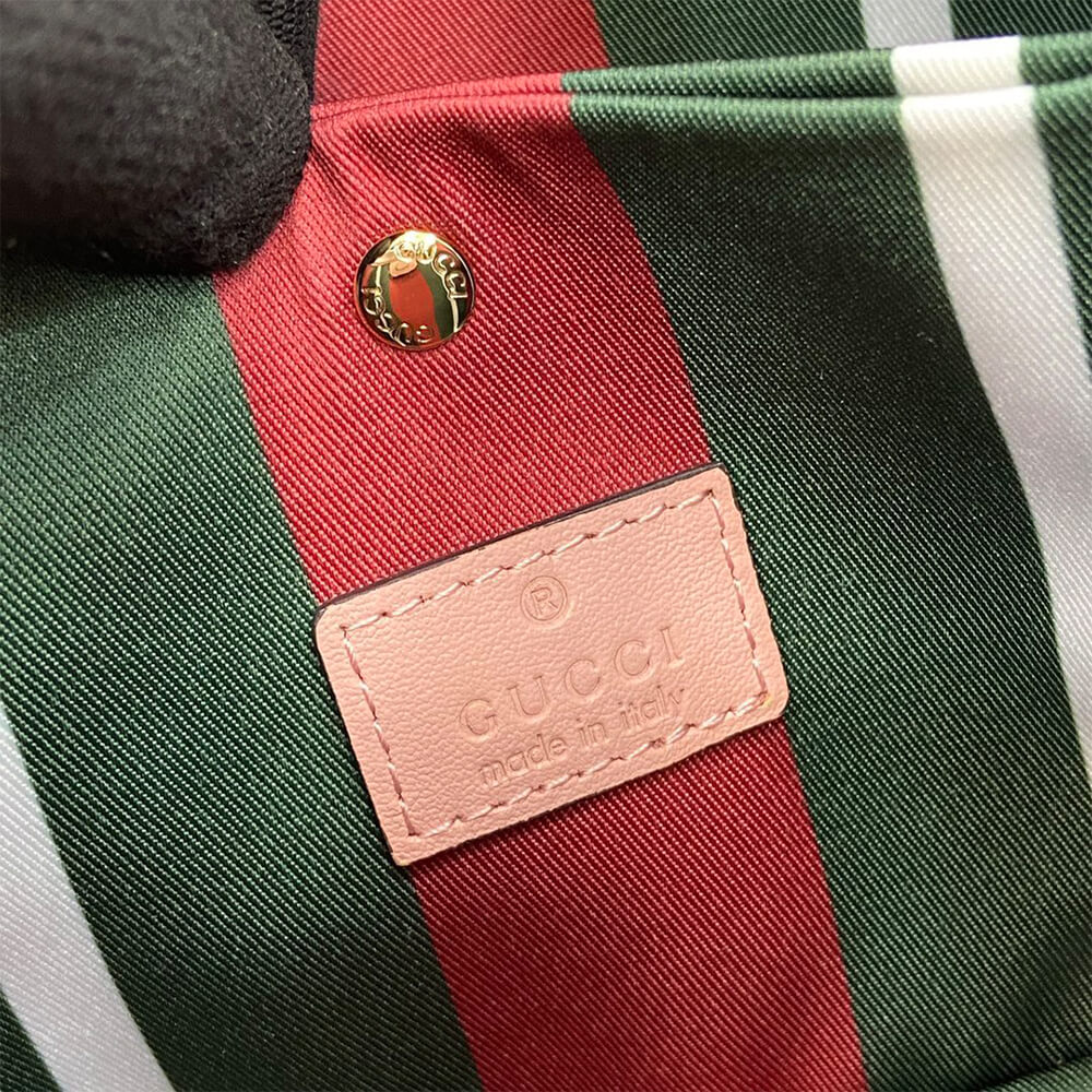 Gucci GG Emblem Mini Bucket Bag - Replica Luxury Bags™
