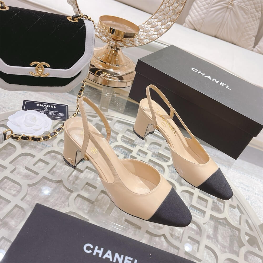 Chanel Slingback Sandal Shoes - Replica Luxury Bags™