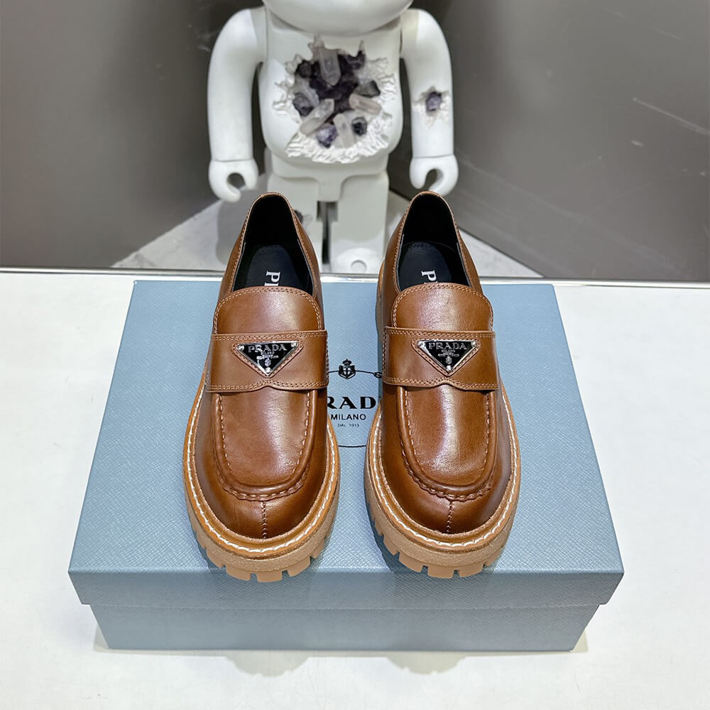Prada Leather loafers Shoes - Replica Luxury Bags™