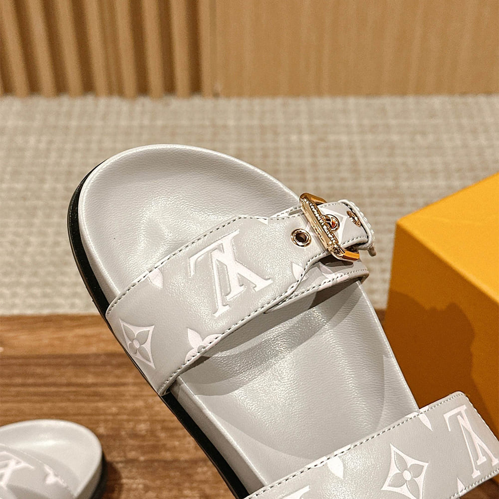 LV Bom Dia Flat Comfort Mule Shoes - Replica Luxury Bags™