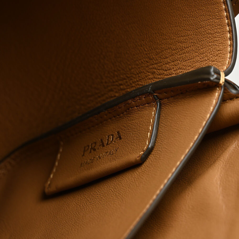 Prada Medium Leather Handbag - Replica Luxury Bags™