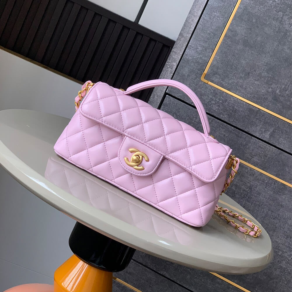 Chanel Mini Flap Bag with Top Handle - Replica Luxury Bags™
