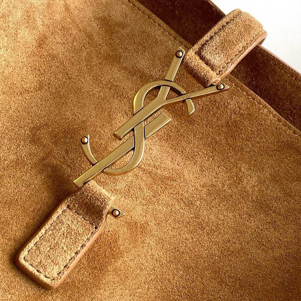 YSL LE 5 A 7 Supple Suede Large Bag - Replica Luxury Bags™