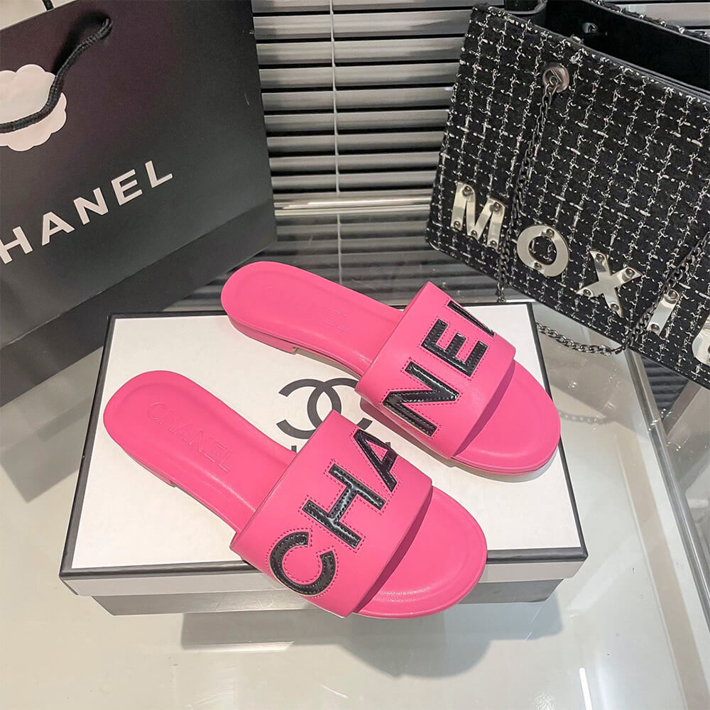 Chanel Slides Shoes - Replica Luxury Bags™