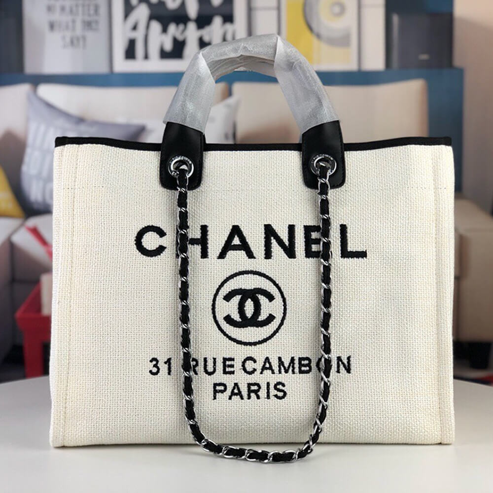 Chanel Deauville Large Tote Bag - Replica Luxury Bags™
